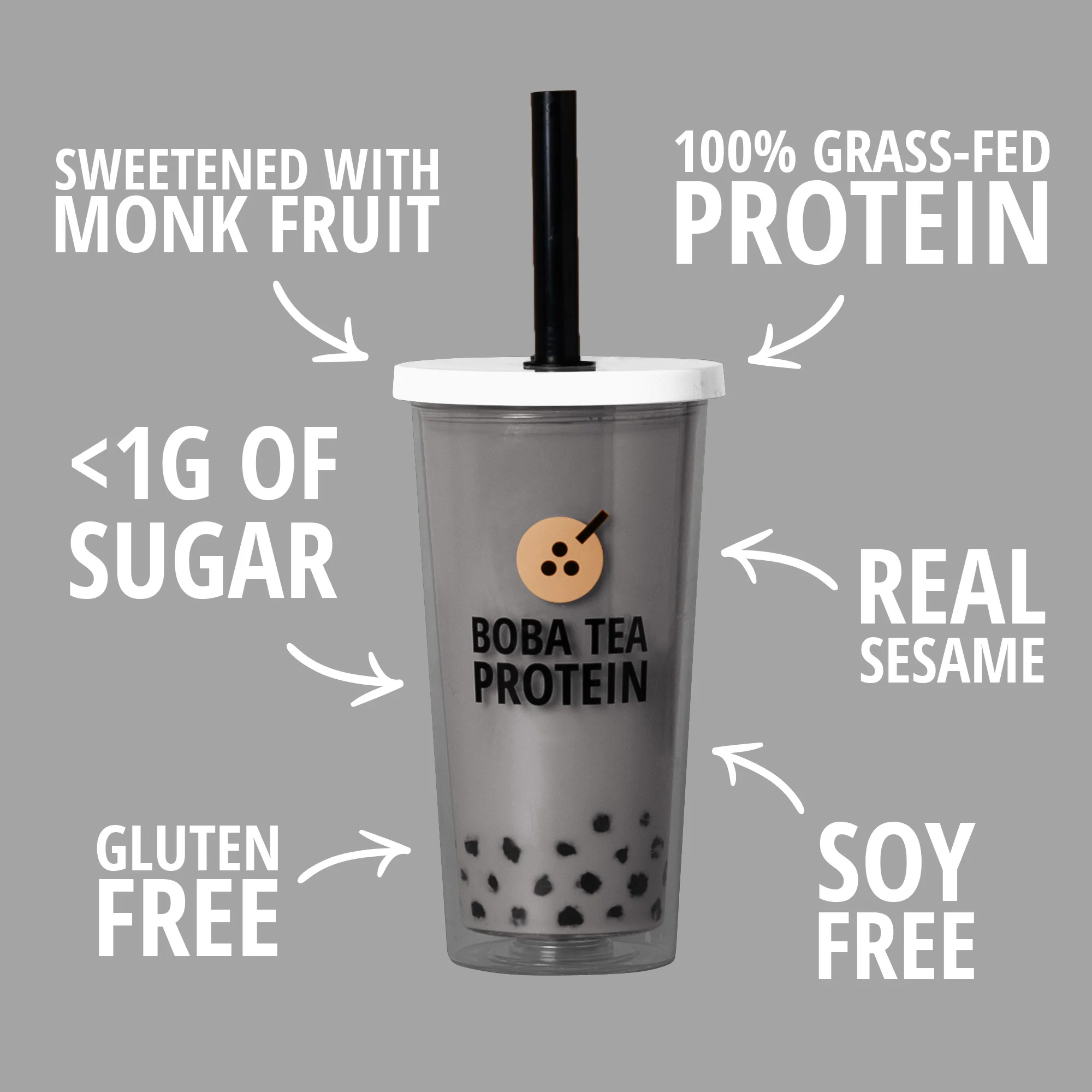Black Sesame Milk Whey Protein - Image 3