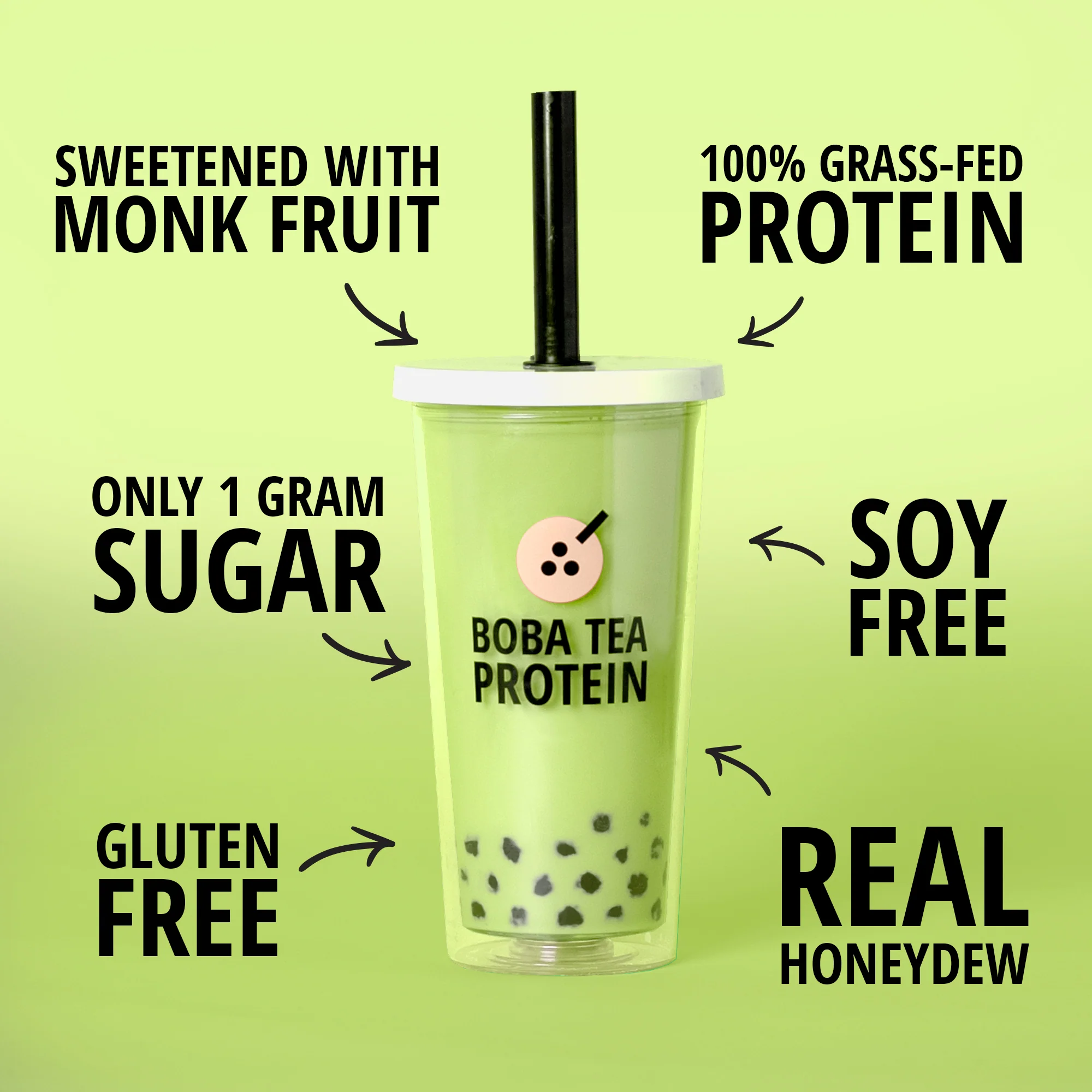 Honeydew Milk Tea Whey Protein - Image 3