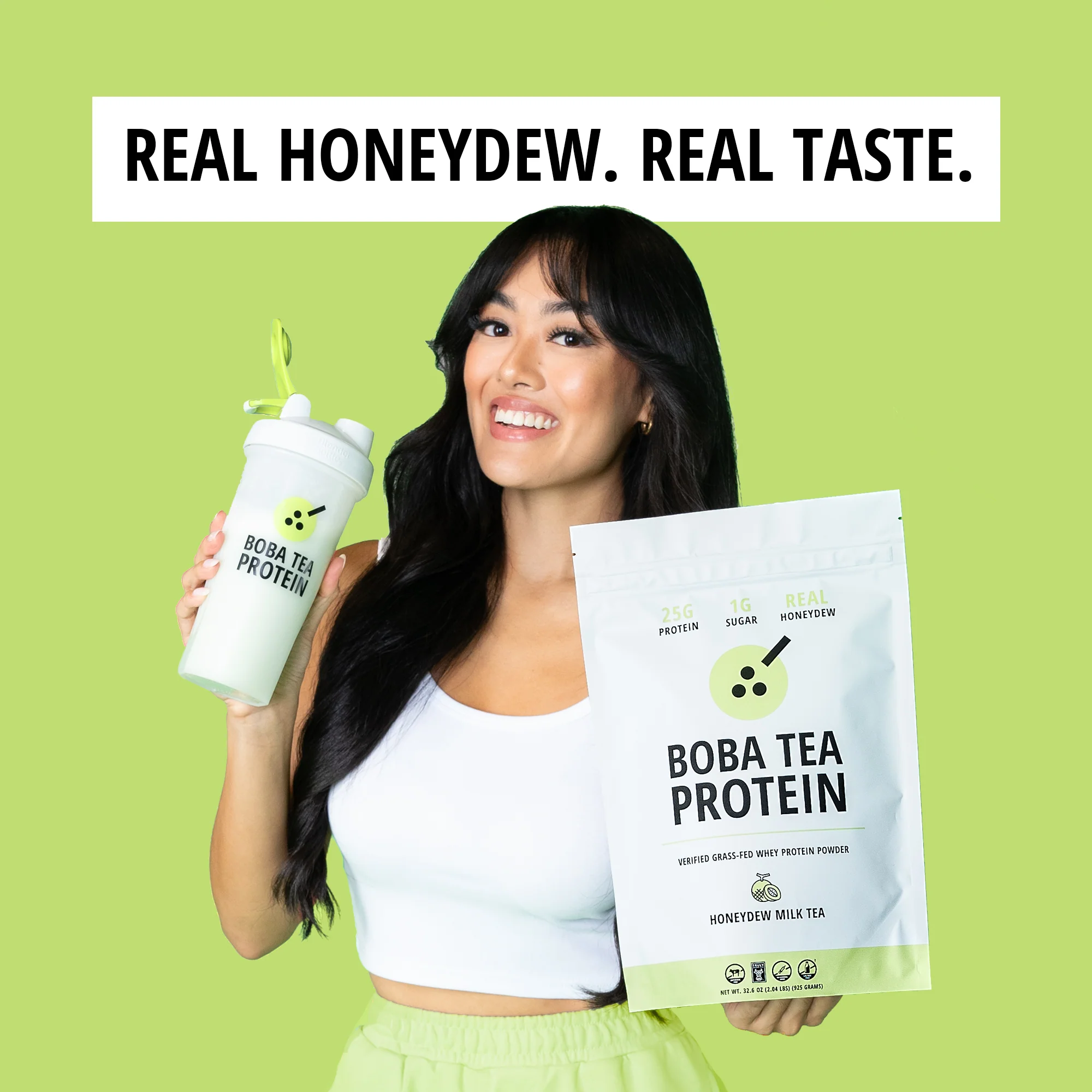 Honeydew Milk Tea Whey Protein - Image 4