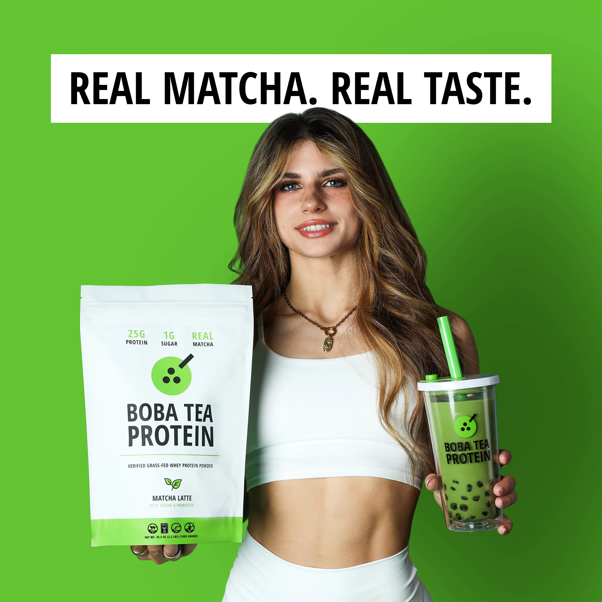 Matcha Latte Whey Protein - Image 4