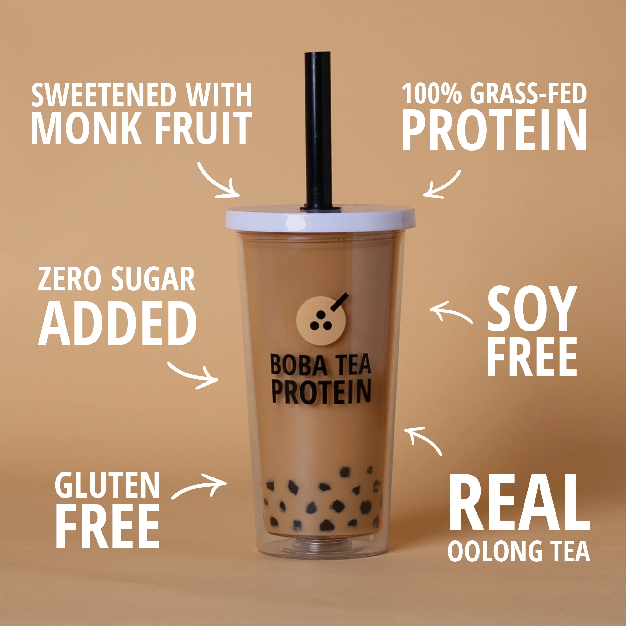 Oolong Milk Tea Whey Protein - Image 3