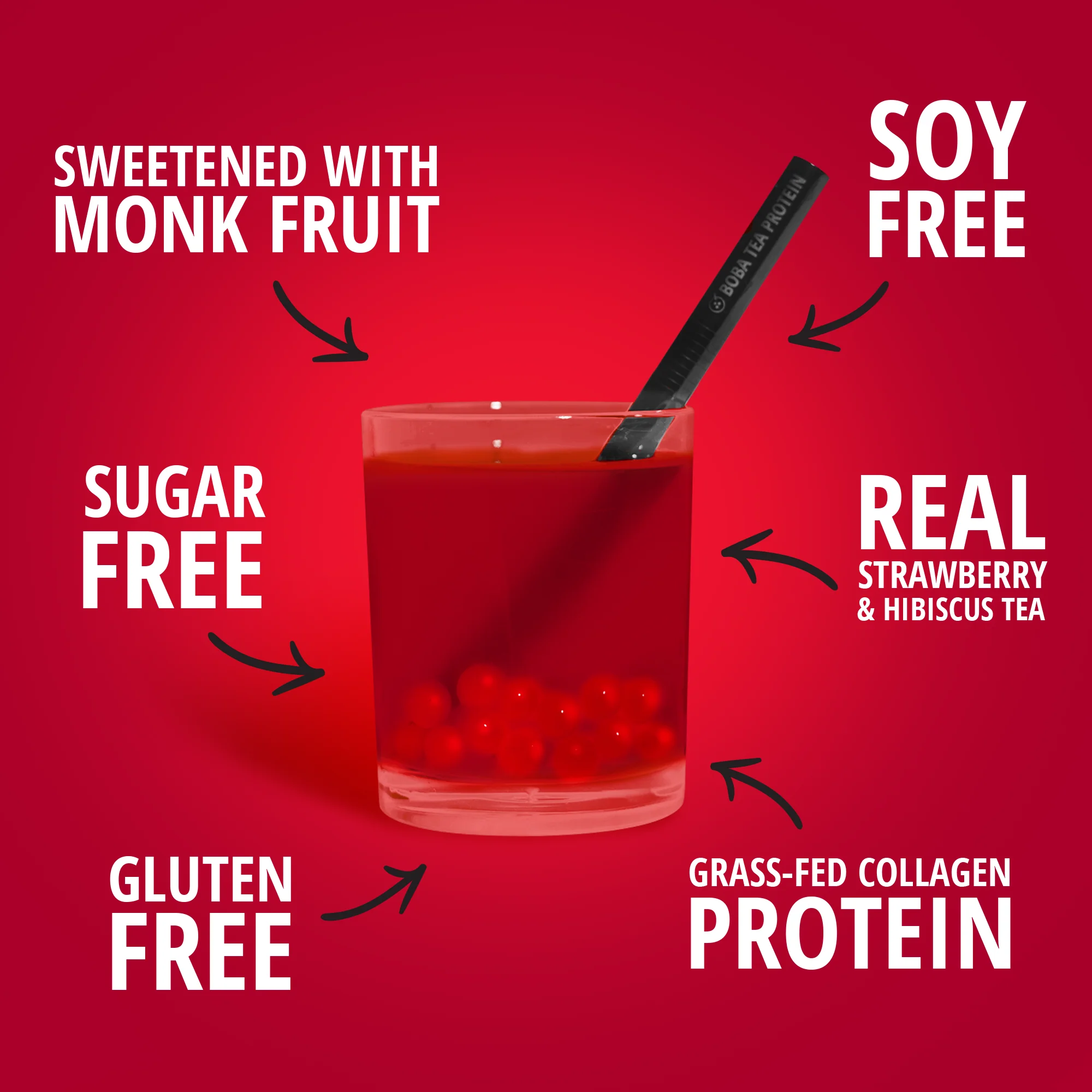 Strawberry Hibiscus Collagen - Image 3