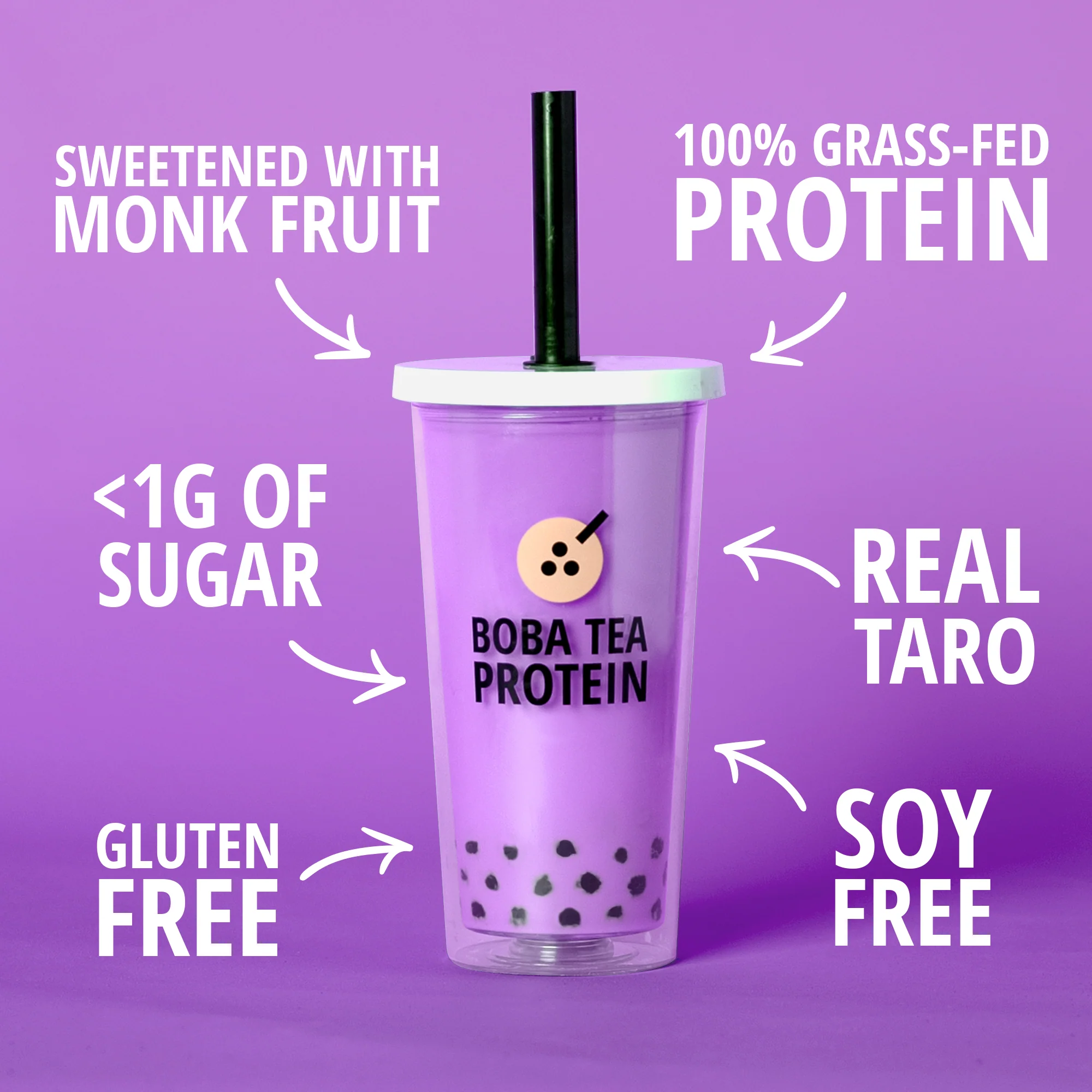 Taro Milk Tea Whey Protein - Image 3