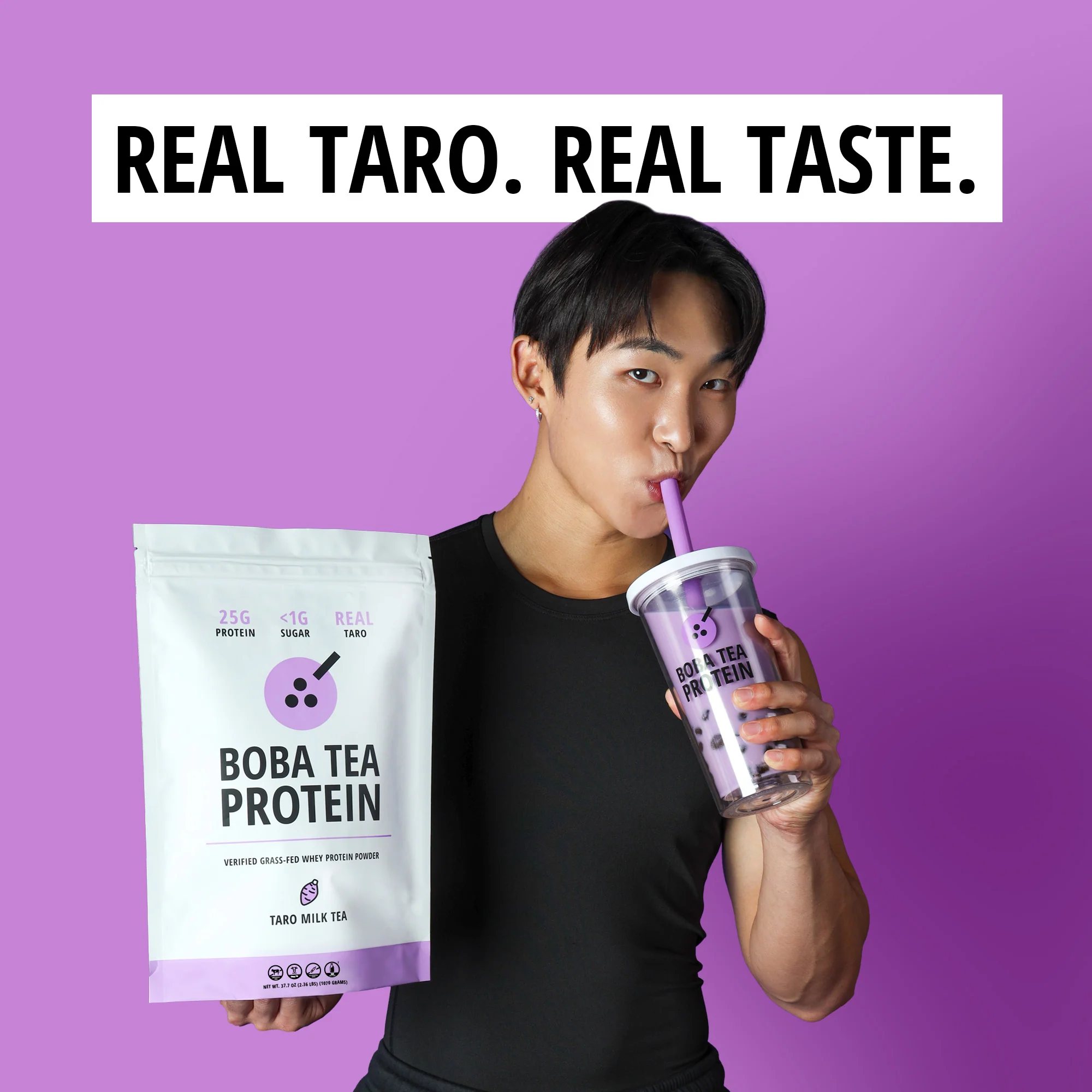 Taro Milk Tea Whey Protein - Image 4