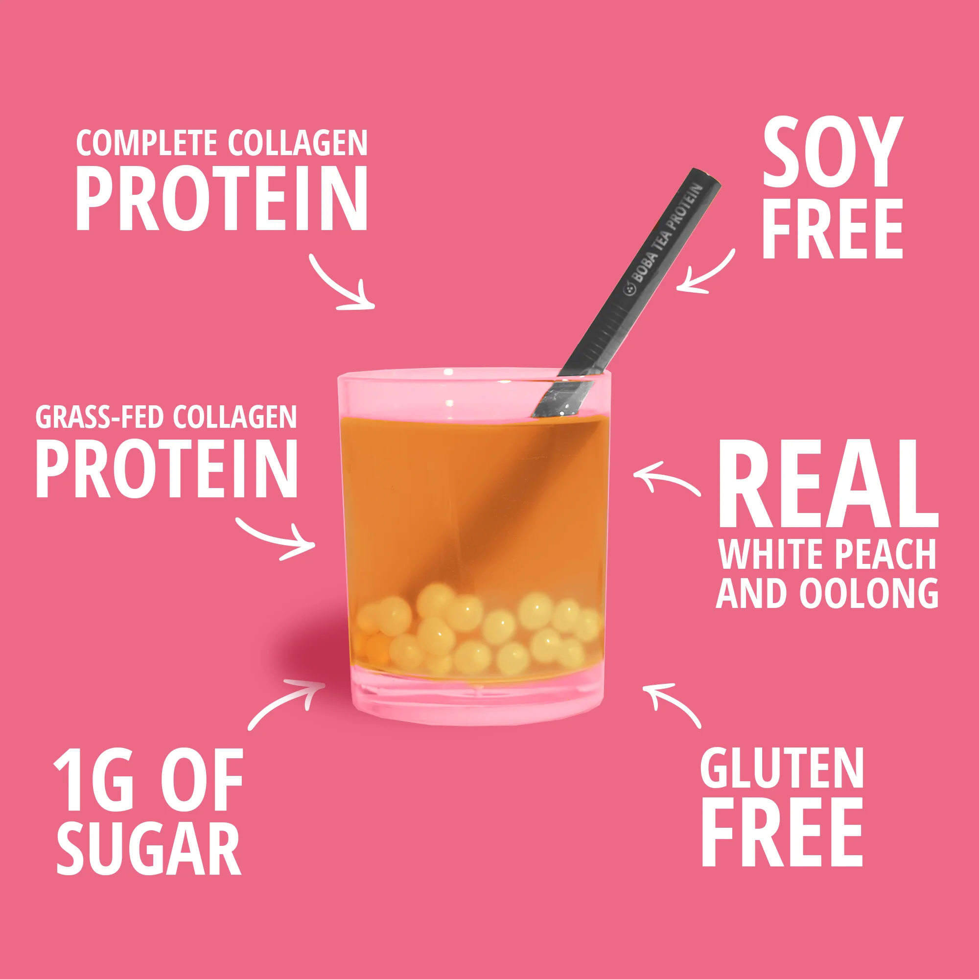 White Peach Oolong Collagen - Image 3